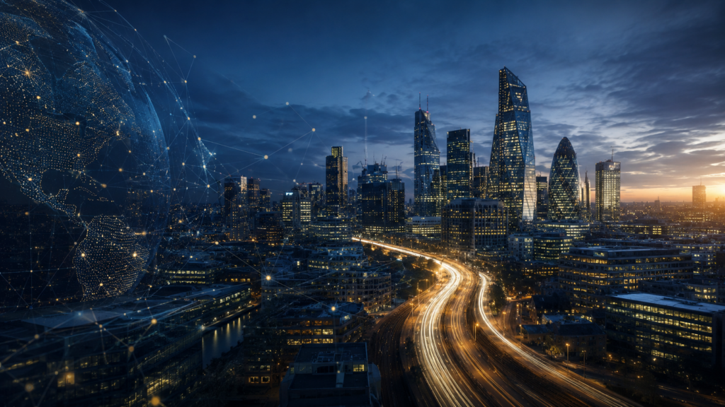 How Technology-Driven Transformation Is Reshaping Private Equity technology-driven transformation private equity strategy in a modern corporate boardroom